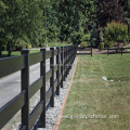 Black Vinyl Horse Fence